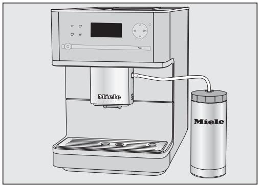 MIELE CM 6350 - Le pot à lait - 2