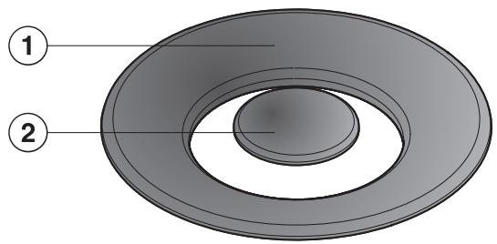 MIELE KM 3054 - Burner - 1