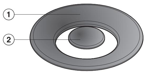 MIELE KM 3054 - Wok burner - 1