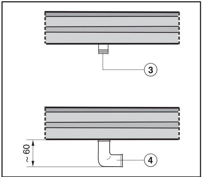 MIELE KM 3054 - Connecting the appliance - 1
