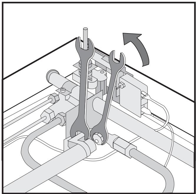 MIELE KM 405 - Changing the jets - 3
