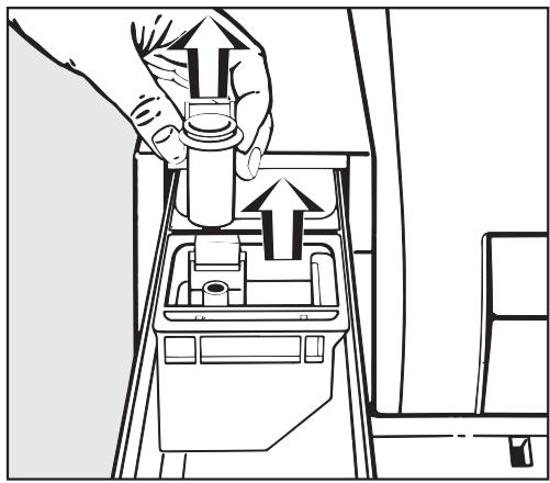 MIELE W 141 - Nettoyage de la boîte à produits - 2