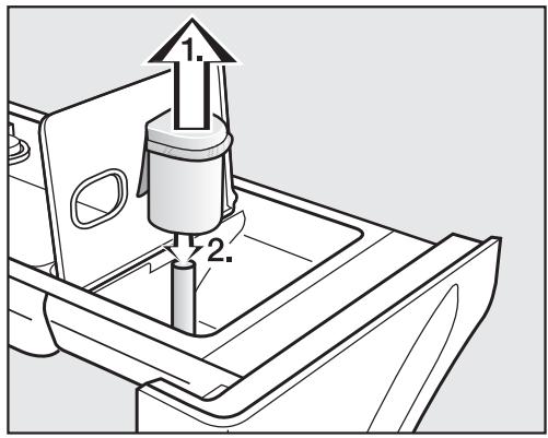 MIELE W 1622 - Nettoyage du tube et du canal d'aspiration - 1