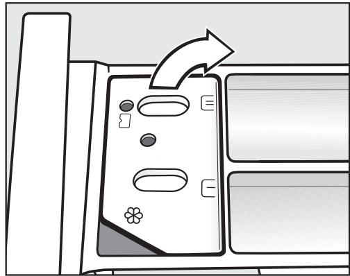 MIELE W 196 - Inserting a capsule - 1
