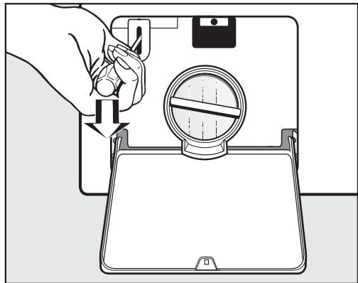 MIELE W 196 - Opening the door - 1