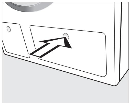 MIELE W 196 - Inserting detergent cartridges - 2