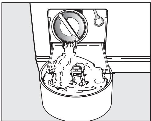 MIELE W 3205 - Vidange - 1