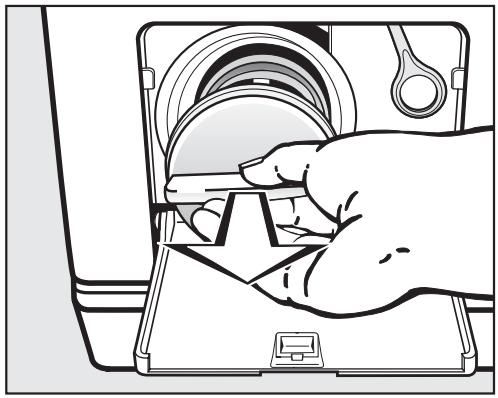 MIELE W 3205 - Vidange - 2
