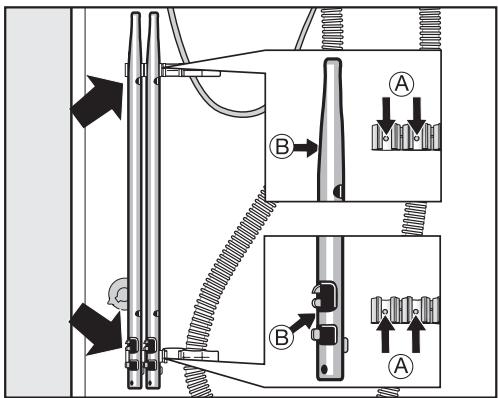 MIELE W 3205 - Démontage des sécurités de transport - 7