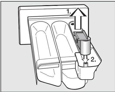 MIELE W 3205 - Nettoyage de la boîte à produits - 2