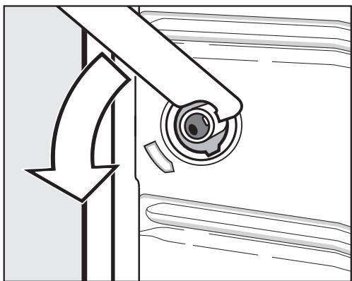 MIELE W 3205 - Démontage des sécurités de transport - 2