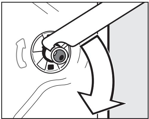 MIELE W 5820 SILENCE - Démontage des sécurités de transport - 4