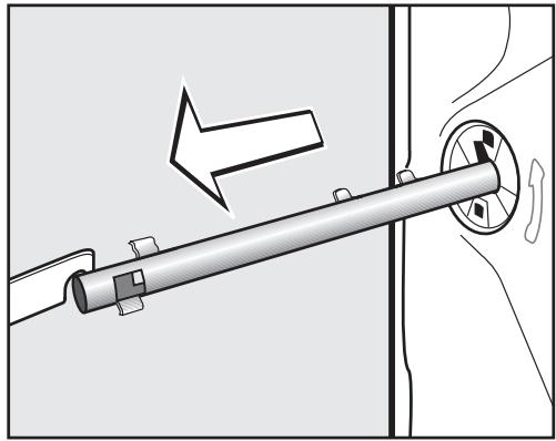 MIELE W 5820 SILENCE - Démontage des sécurités de transport - 3