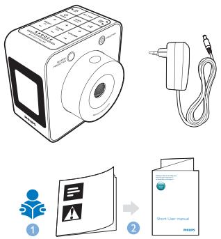 PHILIPS AJ4800 - Contenu de l'emballage - 1