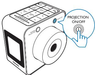 PHILIPS AJ4800 - Projeter l'heure sur une surface - 1