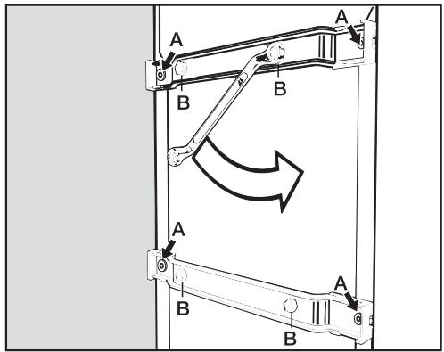 MIELE W 604 - Démontage des securités de transport - 1