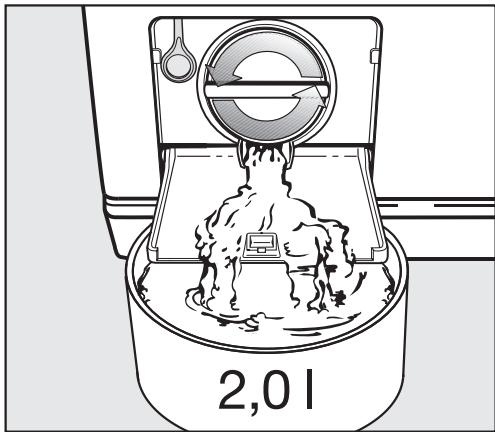 MIELE W 604 - Vidange - 1