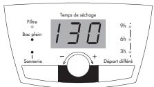 VEDETTE VSF 852 - - Programmes de séchage manuel - 2