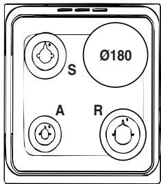 INDESIT KN3M51S IX - Table of burner and nozzle specifications - 1