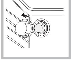 INDESIT KN3M51S IX - Remplacement de l'ampoule d'éclairage du four - 1