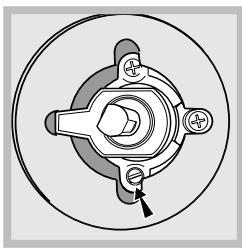 INDESIT KN3M51S IX - Adjusting the gas oven burner's minimum setting: - 2