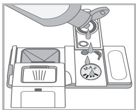 INDESIT TDFP57BP96EU - Charger le produit de rinçage - 2