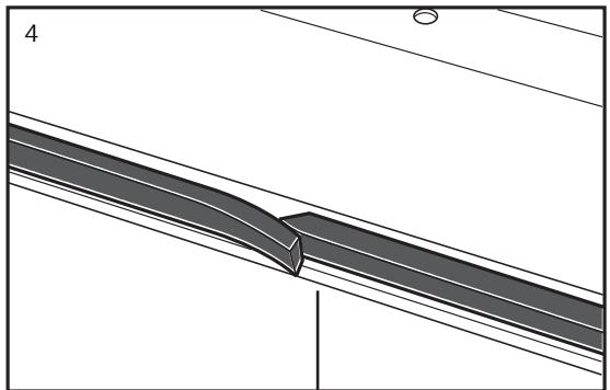 INDESIT VIX 644 C E - Instalacja podkładki zabeźpieczajść - 4