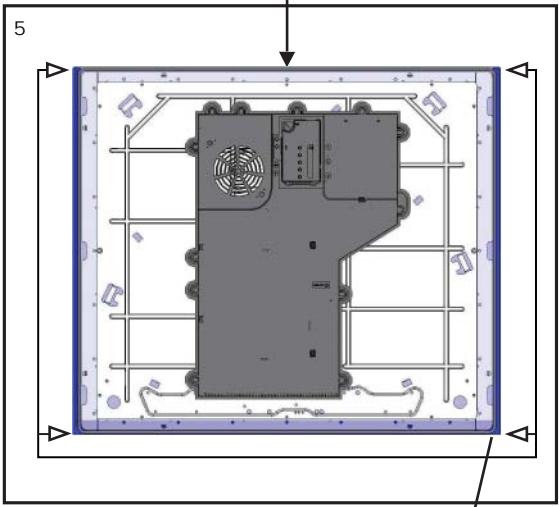 INDESIT VIX 644 C E - Instalacja podkładki zabeźpieczajść - 5