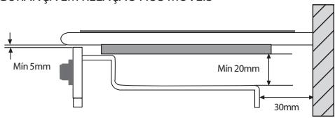 INDESIT VIX 644 C E - Instalacao da anilha de seguranca - 9