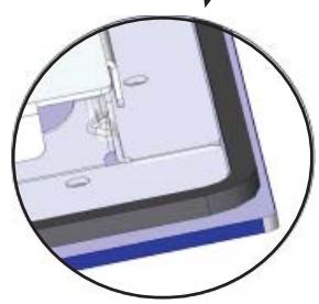 INDESIT VIX 644 C E - Instalacao da anilha de seguranca - 6