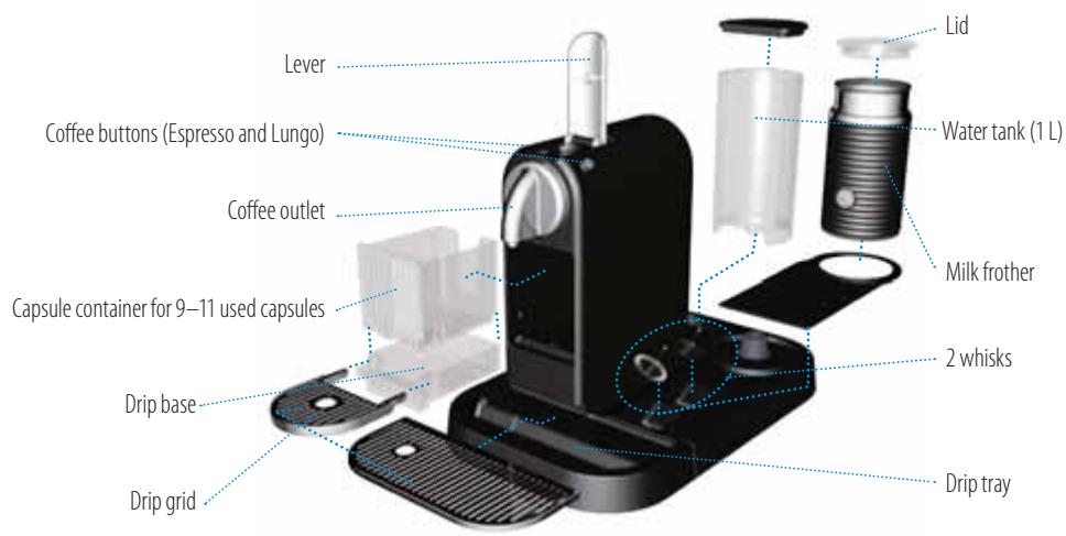 MAGIMIX CITIZ & MILK 11317 - SPECIFICATIONS - 1