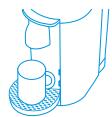 MAGIMIX M600 11386, M600 11385 - CUP SUPPORT/SUPPORT DE TASSE - 2