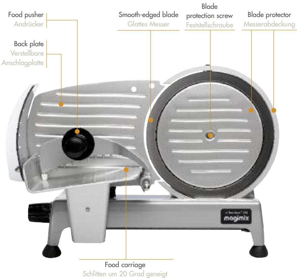 MAGIMIX T250 SNIJMACHINE - 1