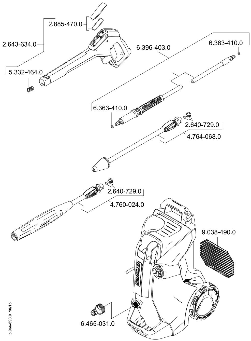 KARCHER K4 FULL CONTROL - TexhiHi xapakTepnCTnK - 3