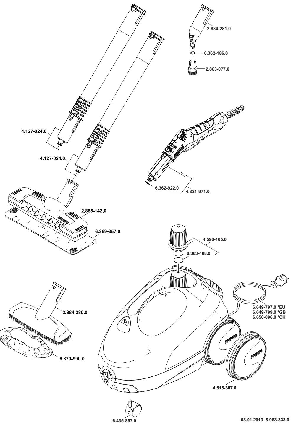 KARCHER SC 1020 - jgljll jcl o2g>gall jg00 - 1