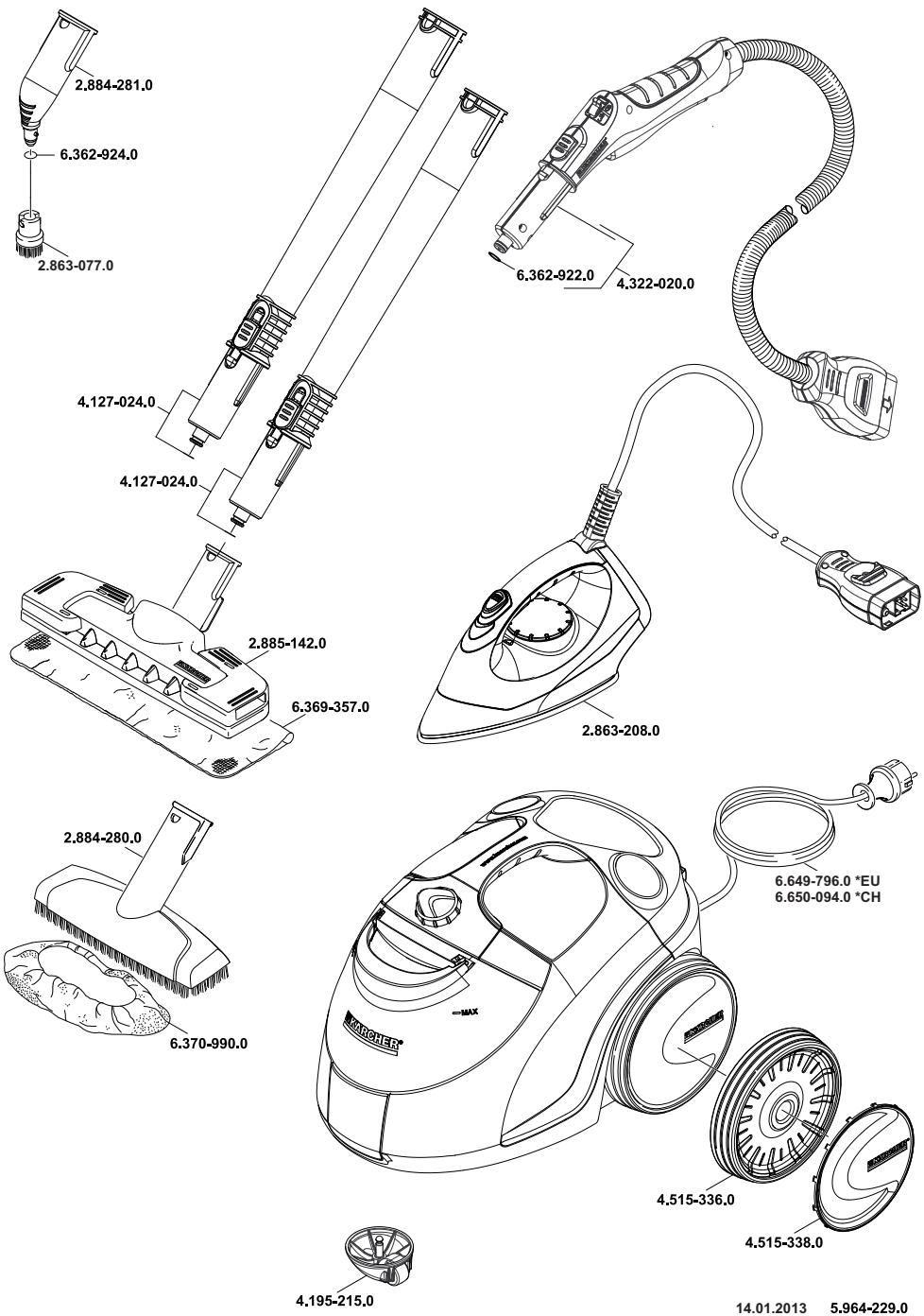 KARCHER SC 5800C, SC5800C - jgljllc o2g>gall jgoJll - 2