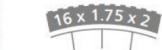 SIGMA SPORT COMPTEUR BC 1009 STS - Déterminer la valeur correspondant à votre circonférence de roue à partir du tableau - 1