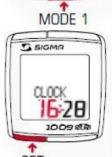 SIGMA SPORT COMPTEUR BC 1009 STS - Déterminer la valeur correspondant à votre circonférence de roue à partir du tableau - 4