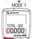 SIGMA SPORT COMPTEUR BC 1009 STS - Réglage de la circonférence de la roue - 5