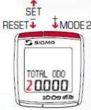 SIGMA SPORT COMPTEUR BC 1009 STS - Réglage de la circonférence de la roue - 6