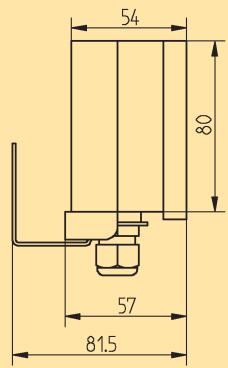 THEBEN DCF77 ANTENNE EIB-KNX - montage conformément aux instructions : IP 20 - 4