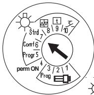 THEBEN DIMAX 534 - Fonctions dédiées aux lampes fluocompactes dimmables (LFC) F - 2