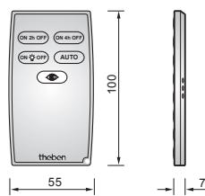 THEBEN SPHINX RC 105 - Caracteristiques techniques - 1