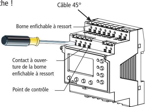 THEBEN TR 644 TOP2 RC - Raccordement du cable - 1