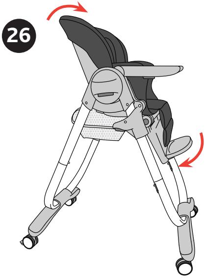 CHICCO POLLY MAGIC HIGHCHAIR - WARNING - 4