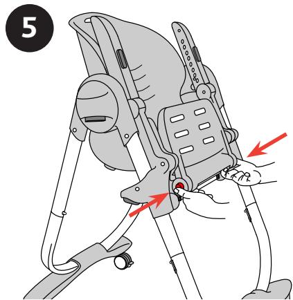 CHICCO POLLY MAGIC HIGHCHAIR - WARNING - 1