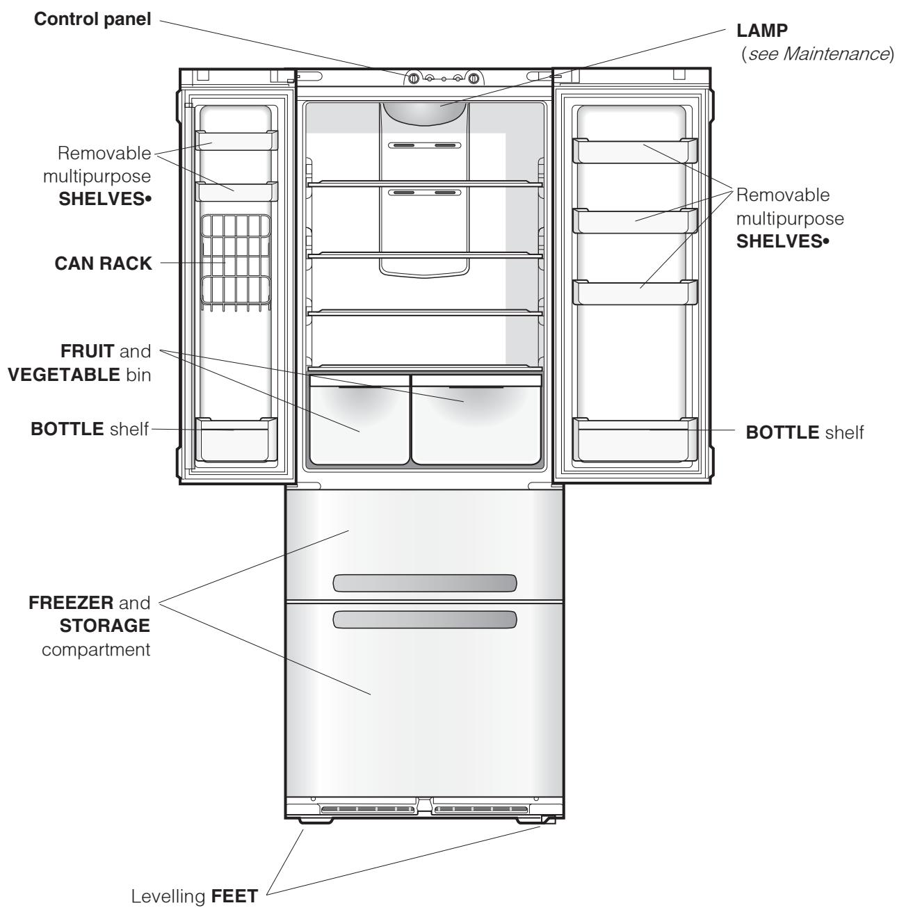 HOTPOINT 4D AAB/HA,  4D AAB/HA - Overall view - 1
