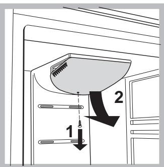 HOTPOINT 4D AAB/HA,  4D AAB/HA - Sustituir la bombilla - 1