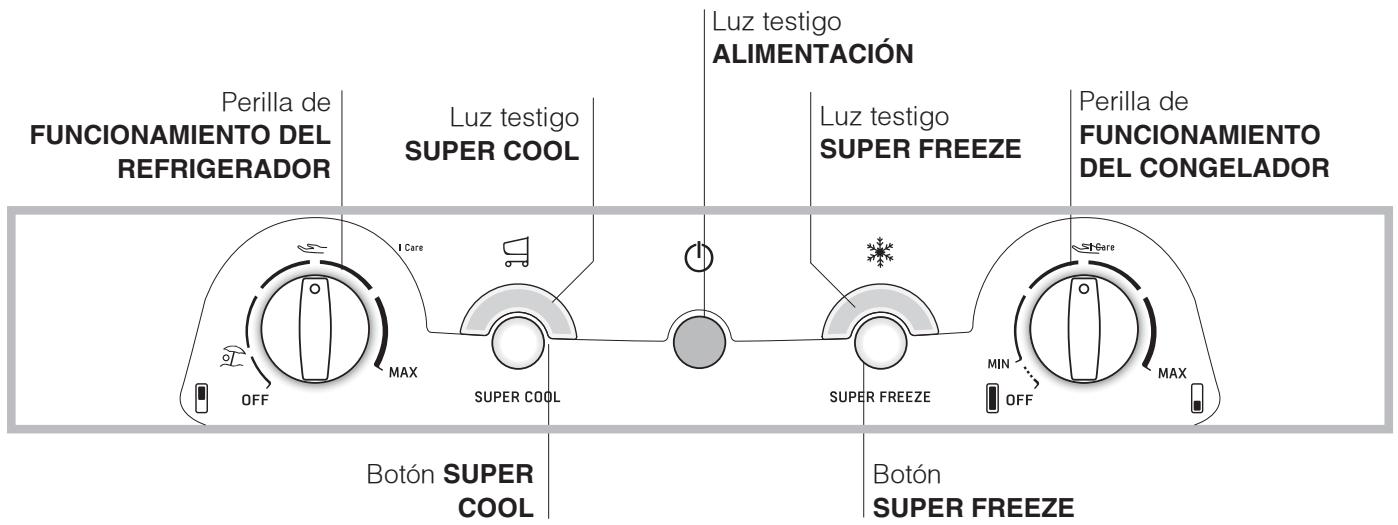 HOTPOINT 4D AAB/HA,  4D AAB/HA - Panel de control - 1