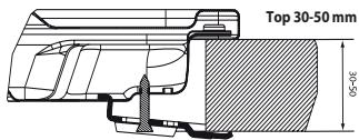 HOTPOINT 642 TEC IX/HA - REMARQUE: le cordon d'alimentation doit être suffisamment long pour permettre son extraction par le haut. - 3